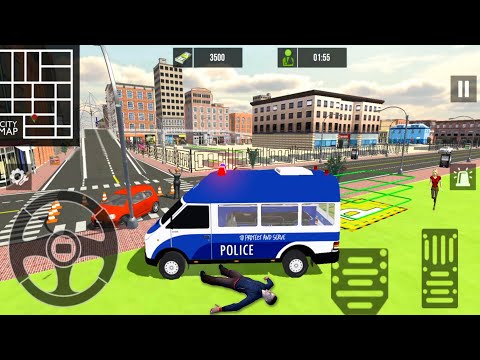 Police Ambulance Rescue Driving: 911 Emergency Simulator - Android gameplay