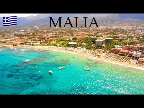 Walking from MALIA CRETE, Greece 🇬🇷 to MALIA BEACH