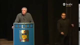 Pronunciamento emocionante do desembargador Lédio Rosa de Andrade em homenagem ao reitor Luiz Carlos