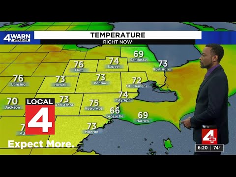 Metro Detroit weather forecast May 21, 2023 -- 6 p.m. Update