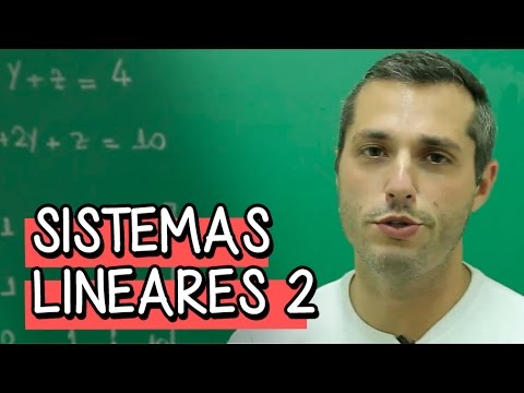 Matemática: Escalonamento de um Sistema 