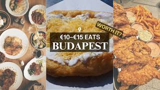 Cheap Eats in Budapest That Are Actually Worth It (€10–€15)