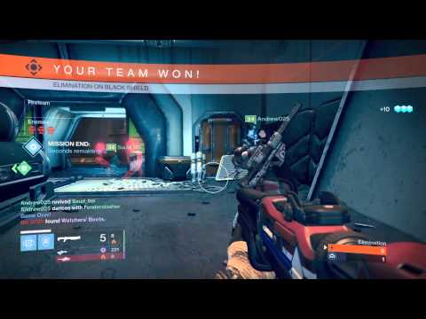 Destiny: ToO Goldengun to the face on Rez