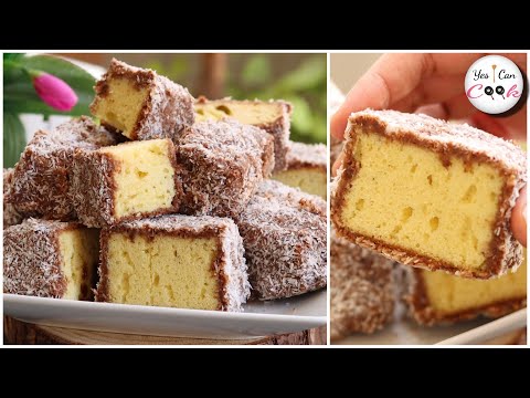 This is the most Delicious Dessert I have ever eaten ❗Australian Lamingtons Recipe by Yes I Can Cook