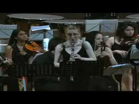 Ecesu SERTESEN Performed A.Copland Clarinet Concerto (Part2)