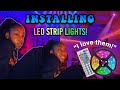 BEDROOM UPGRADE Installing 12 LED STRIP LIGHTS BEST LED Strip Lights For Your Bedroom