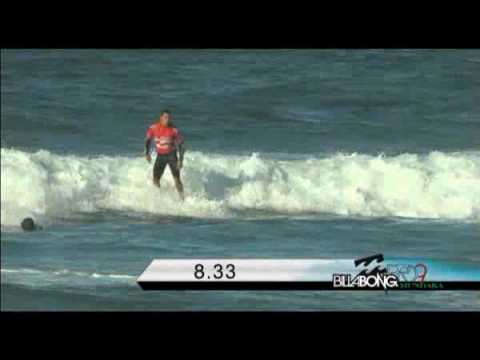SEMIFINAL - Adriano de Souza (BRA) 16.00 def. Kelly Slater (USA) 15.93