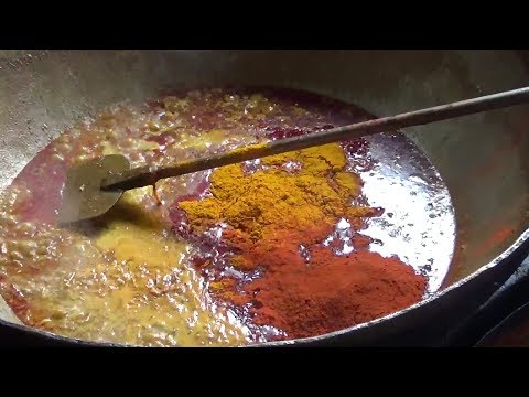 Street Food India | Preparing Spicy Soya Bean Curry for 100's Peoples in My Village Video