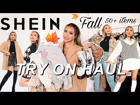 HUGE FALL SHEIN TRY ON HAUL 🍁| Fall outfits *discount code*