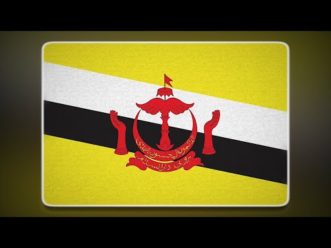 Brunei Flag and Anthem (Instrumental) | Brunei Bandera e Himno