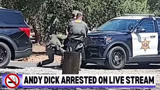 Comedian Andy Dick arrested on live stream