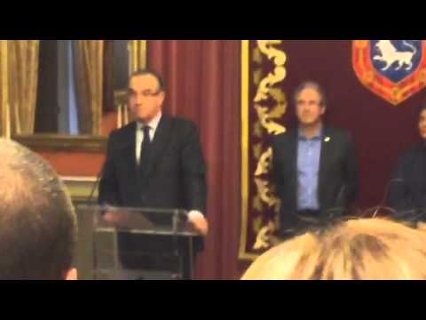 75 Aniversario Oberena, recepción Ayto Pamplona