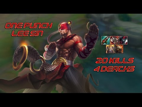 League Of Legends | ONE PUNCH LEE SIN