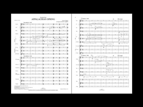 Excerpts from Appalachian Spring by Copland/arr. Longfield