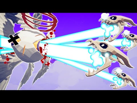 GASTER BLASTER of SANS DEFEAT EVERY UNIT | TABS - Totally Accurate Battle Simulator