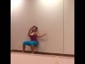 Tiara Kristine Practicing Wall Sit FlowZensual