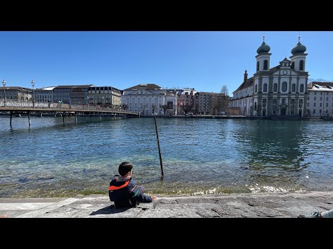 The beautiful town of Luzern, Switzerland
