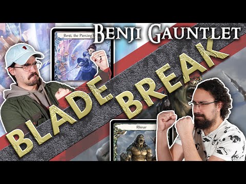 FABTCG BLITZ Gameplay | Bill (Benji) vs. Eliot (Rhinar)