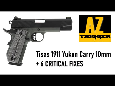 Tisas Nightstalker SF 10mm Range Review And Shooting