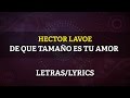 Hector Lavoe - De Que Tamaño Es Tu Amor