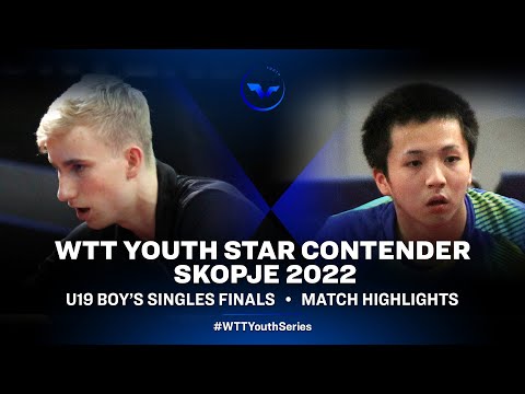 Maciej Kubik vs Hayate Suzuki | U19 BS Final | WTT Youth Star Contender Skopje 2022