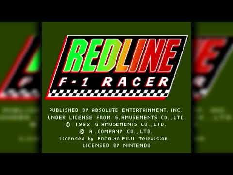 The Best of Retro VGM #1413 - Redline F-1 Racer (SNES/Super Famicom) - Title