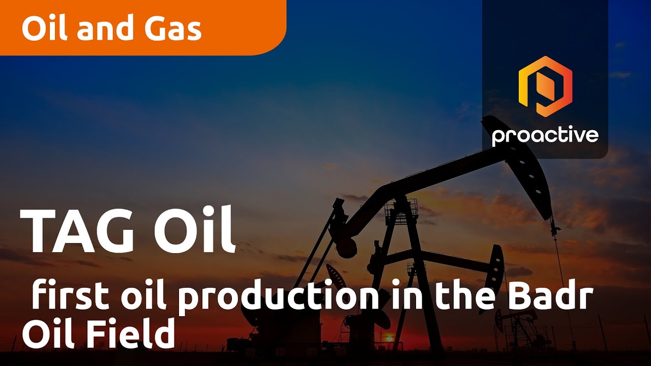 TAG Oil achieves first oil production in the Badr Oil Field in Egypt's Western Desert