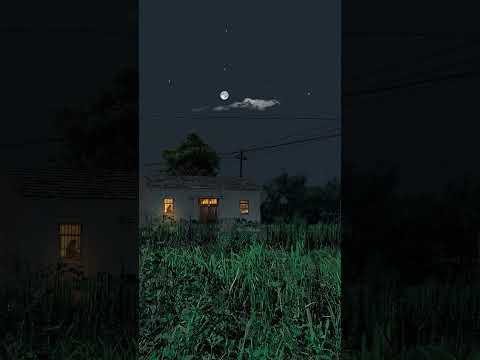 Angin, sampaikan rindu ini padanya😁 #feedshorts #nigth #malam #indah #sejuk #fyp