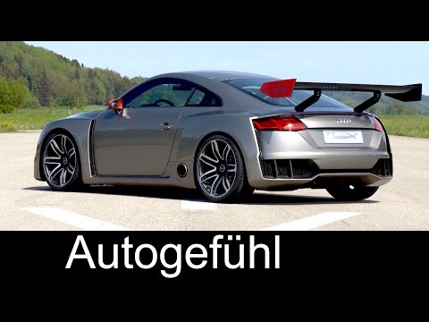 Audi TT clubsport turbo concept Sound Exterior Interior & Driving Scenes - Autogefühl