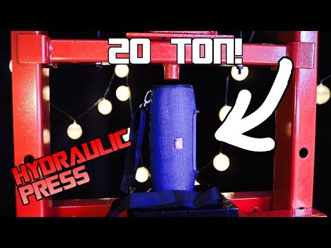 Fake JBL Xtreme vs Prasa Hydrauliczna - CO ZNALAZŁEM W ŚRODKU?!