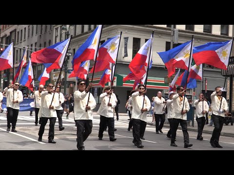 Philippine Independence Day Parade New York City 2024 Part 1 of 2 [4k]