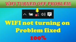 Download the video "Fix WIFI option not showing on windows 10 | WIFI is disabled in windows 10 | fix missing wifi option"