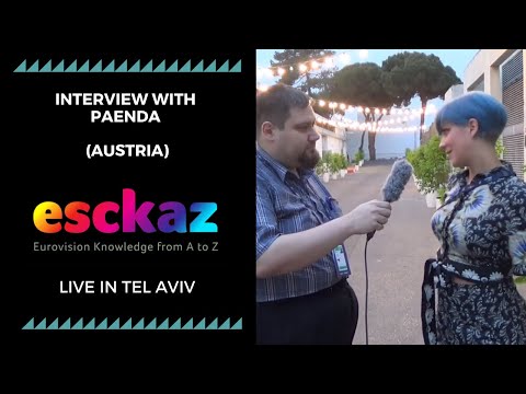 ESCKAZ in Tel Aviv: Interview with PAENDA (Austria)