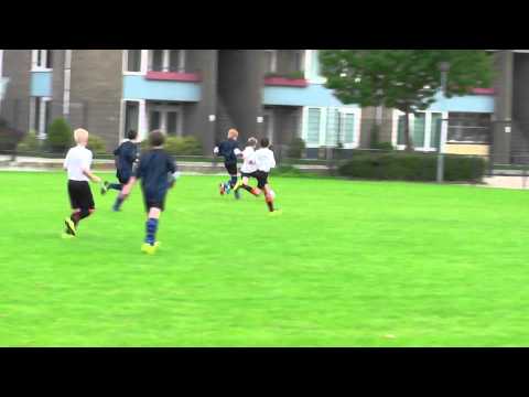 3 sept 2014 PVC D1 - VV De Meern D3 oefenwedstr 7-1 Doelpunt PVC (2-0)