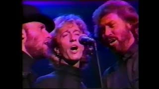 Bee Gees - Medley - Live in London 1989 + Interview (MTV Japan)