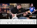 Pink Floyd Pigs David Gilmour Guitar Solo with Tabs