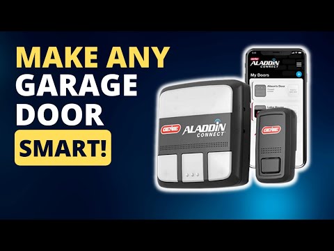 Genie Aladdin Connect Smart Garage Door Opener Review. Have Alexa Open Your Garage Door?