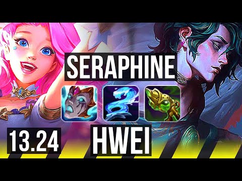SERAPHINE & Nami vs HWEI & Senna (ADC) | 6/2/20, Rank 8 Seraphine | TR Challenger | 13.24
