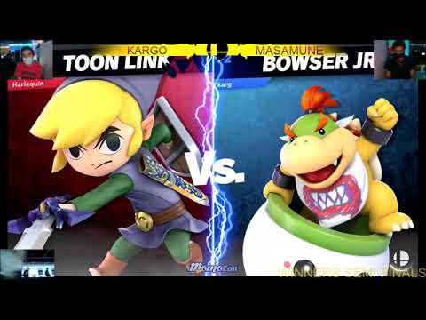 4o4 Ultimate Weekly IV - 365| Masamune (Toon Link) vs FTM| Kargo (Bowser Jr.) - Winners Semi-Final