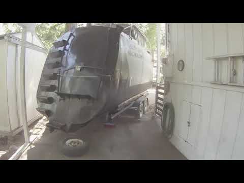 Steel Sailboat Build - Moving the Boat