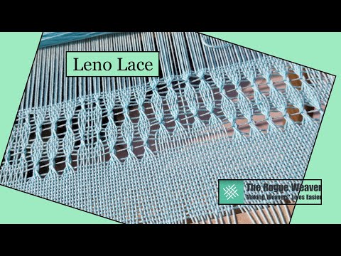 Leno Lace on the Rigid Heddle Loom | A Peek into My Weaving Process