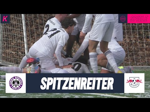 Top-Spiel im Schnee-Chaos | TeBe Berlin - RB Leipzig II (B-Junioren Regionalliga Nordost)