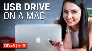 Mac Tips - Using a USB drive on a Mac – DIY in 5 Ep 99