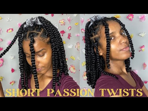 Short Passion Twists for Beginners | I followed...