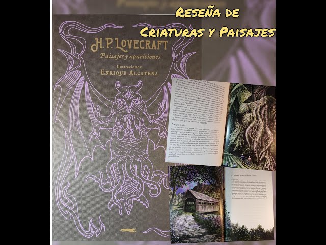 Vídeo relacionado con H. P. Lovecraft. Paisajes y apariciones (ALBUMES ILUSTRADOS)