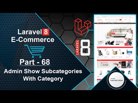 Laravel 8 E Commerce Project Layout Setup