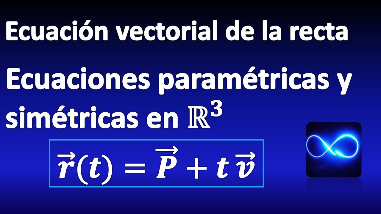 72. Vector, parametric and symmetric equations of a line in the space R ^ 3