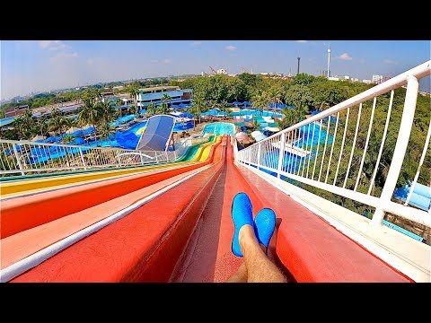 Dangerous Speed Slide at Siam Amazing Park