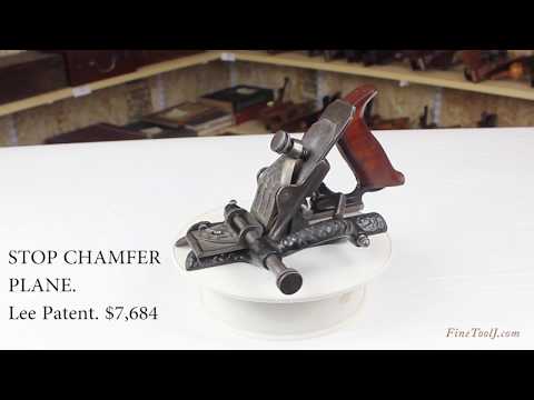 Antique woodworking tool prices at auction.