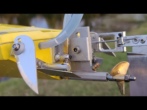 RC Boat Turn Fin Angle | Turn Fin Fix & Angle Testing | Deltaforce 23 Mini Sniper